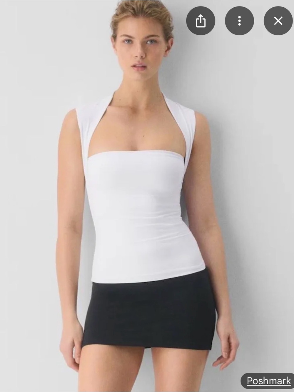 Aritzia Babaton contour flourish top
